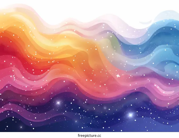 Mesmerizing Nebula in Vibrant Hues