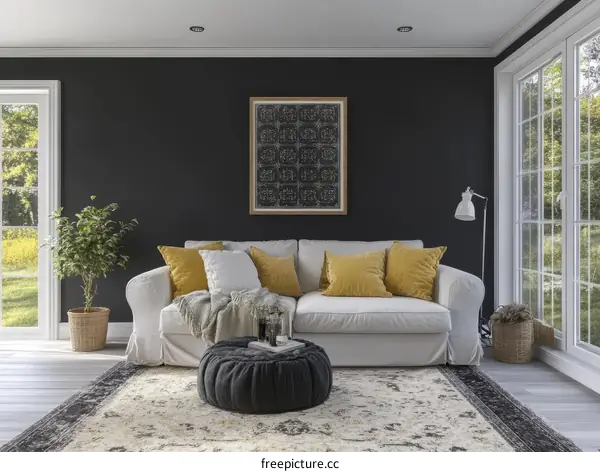 Modern Farmhouse Living Room Interior Design