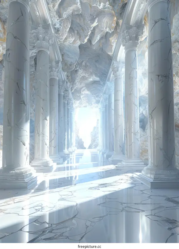 Mystical Greek Temple Ruins