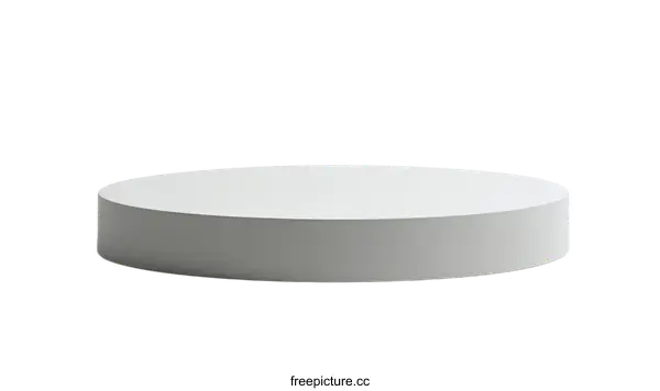 [Transparent Background PNG]Blank Round Platform for Product Display