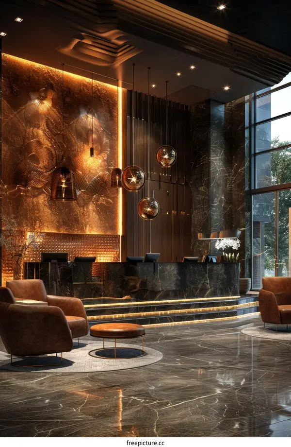 Luxury Hotel Lobby Interior Design