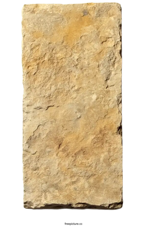[Transparent Background PNG]Natural Stone Rectangular Block