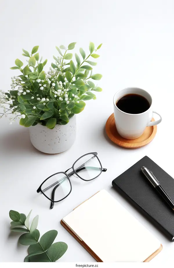 Workspace Stationery Coffee Table Decor