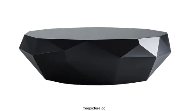 [Transparent Background PNG]Modern Geometric Coffee Table Design