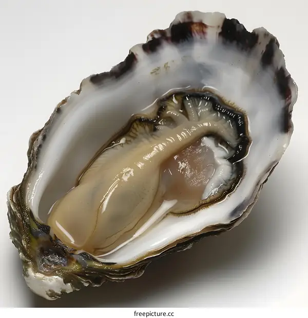 Oyster with a pearl inside