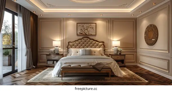 Elegant Bedroom Interior Design