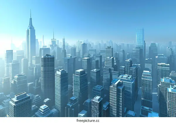 A Metropolis of Steel and Glass