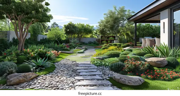 Garden Landscape Design Renderings:  Creating Beautiful Outdoor Spaces