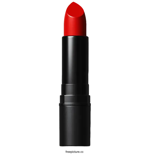 [Transparent Background PNG]High-Resolution Red Lipstick Illustration