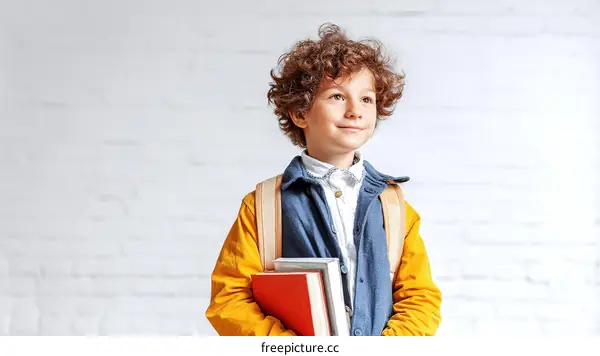 A Young Child Ready for School