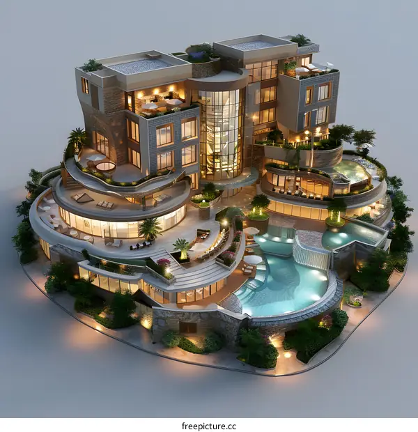 Luxury villa on Palm Jumeirah, Dubai