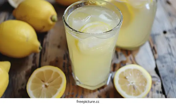 Refreshing Summer Lemonade with Lemon Slices