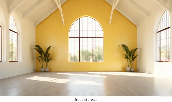 Bright and Airy Cathedral Windows