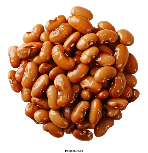 [Transparent Background PNG]Brown beans background