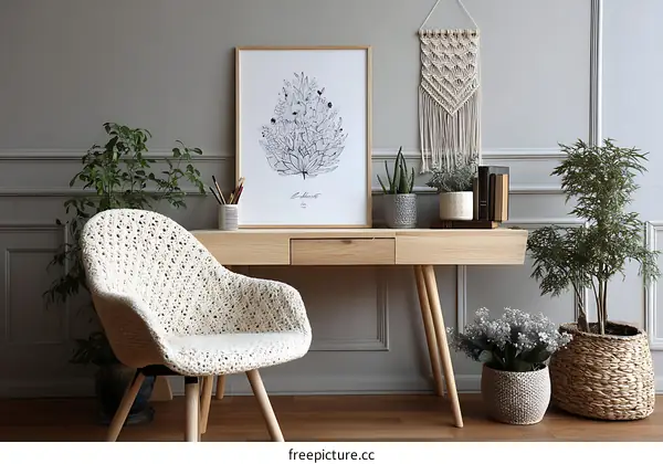 Botanical Print Home Decor Piece