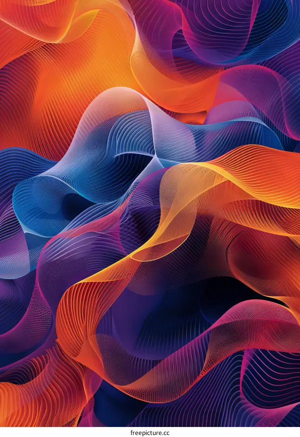 Colorful Geometric Lines