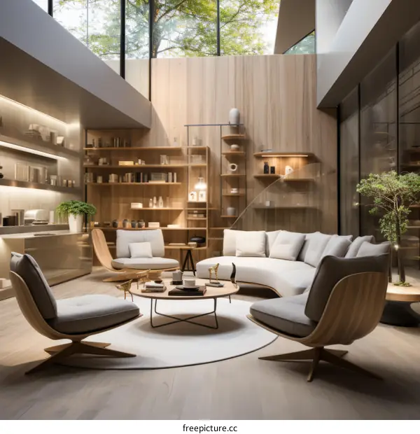 Elegant and Modern Living Room Interior Design