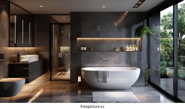 Modern Luxurious Bathroom Design
