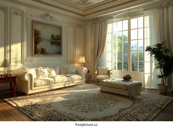 European-style living room