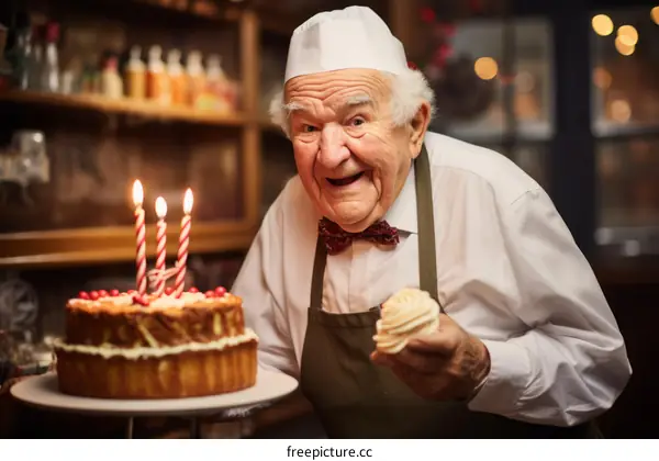 Happy 100th birthday to the oldest baker in the world