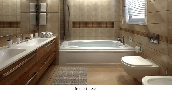 Modern Luxury Bathroom Interior Design
