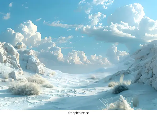 Glacier and Snowfield