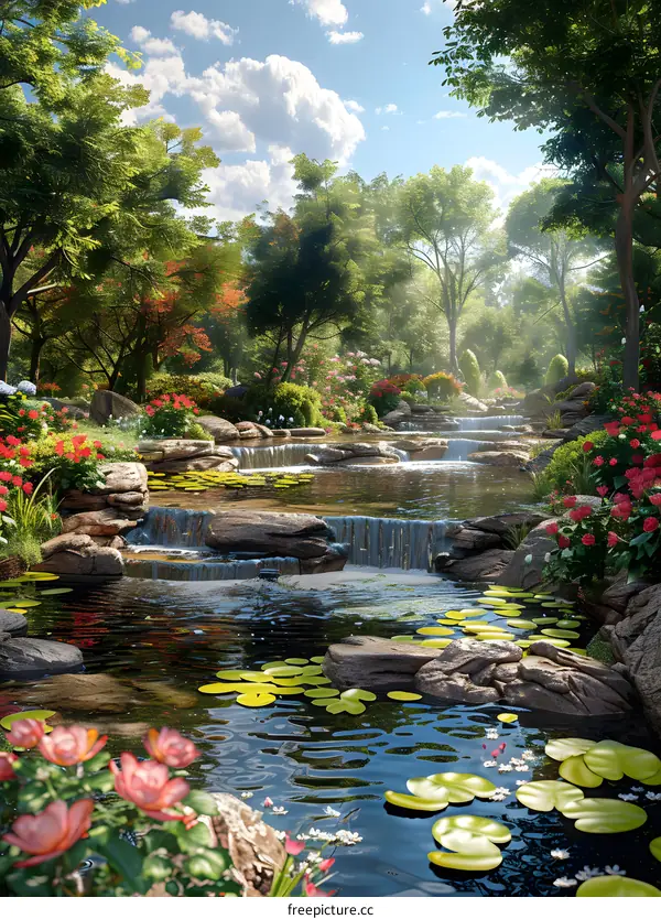 Waterfall in the Forest