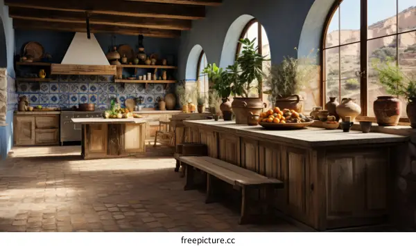 Rustic Italian Farmhouse Kitchen
