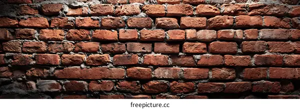 Aged Brick Wall Texture Background