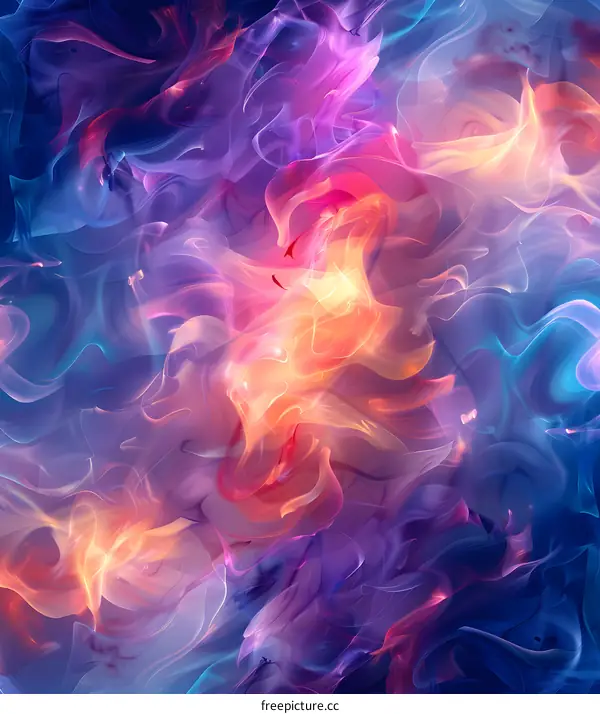 Colorful Flames