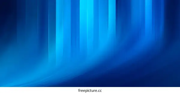 Abstract Blue Light Design Background
