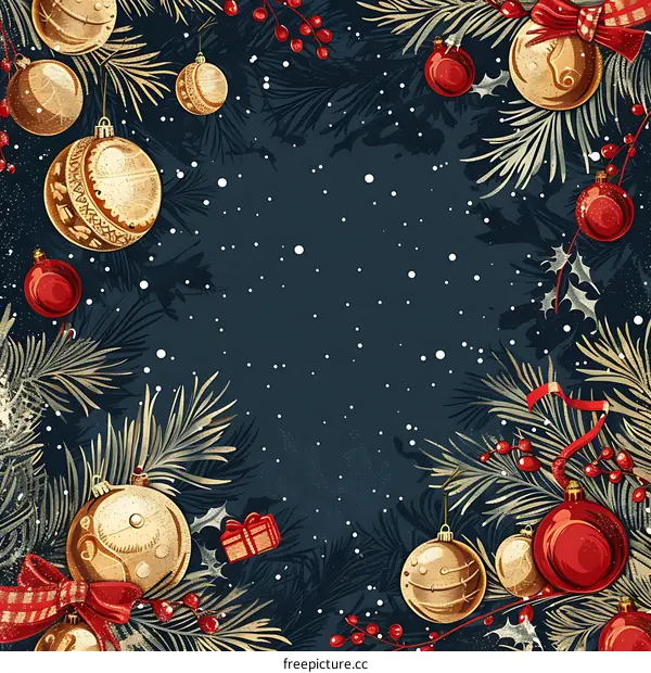 Christmas greeting card