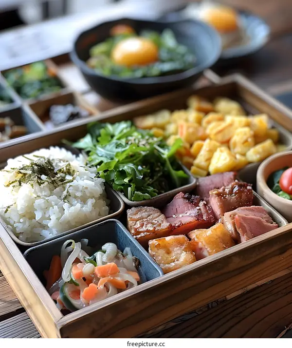 A Delicious Bento Box Meal