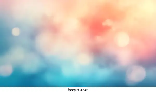 Abstract Colorful Blurred Background