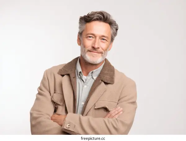 Portrait of a Confident Senior Man