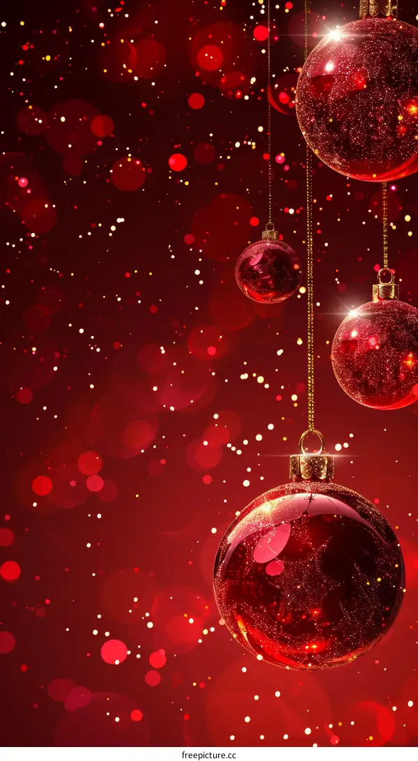 Red Christmas Ornaments: Festive Holiday Decorations