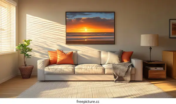 Sunrise Living Room Interior Design