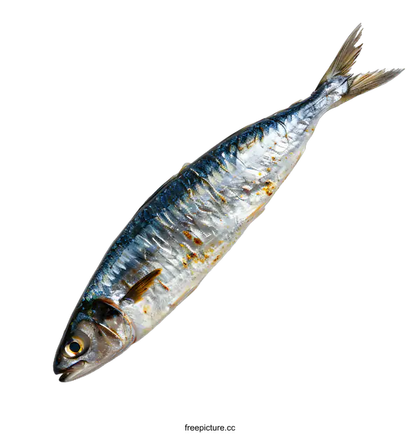 [Transparent Background PNG]grilled fish on white background
