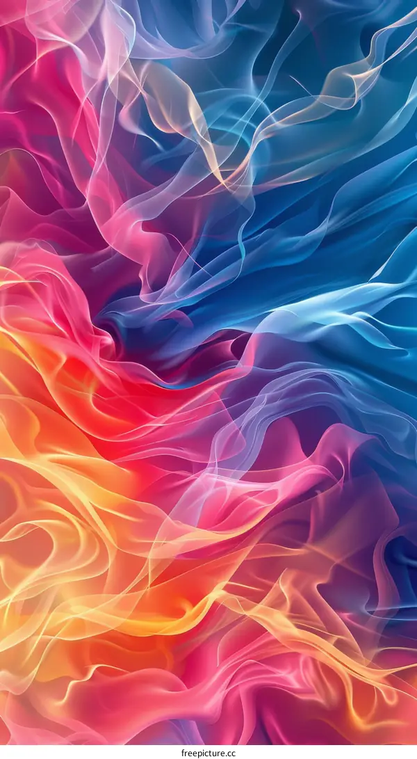 Colorful abstract painting