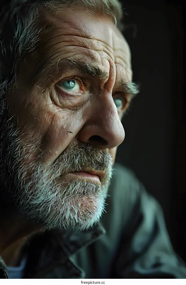 Portrait of an old man