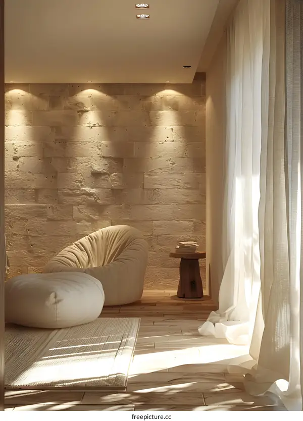 A comfortable leisure space