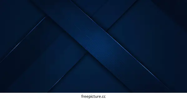 Abstract Dark Blue Geometric Background Design