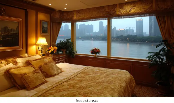 Luxury River Cruise Suite with City View