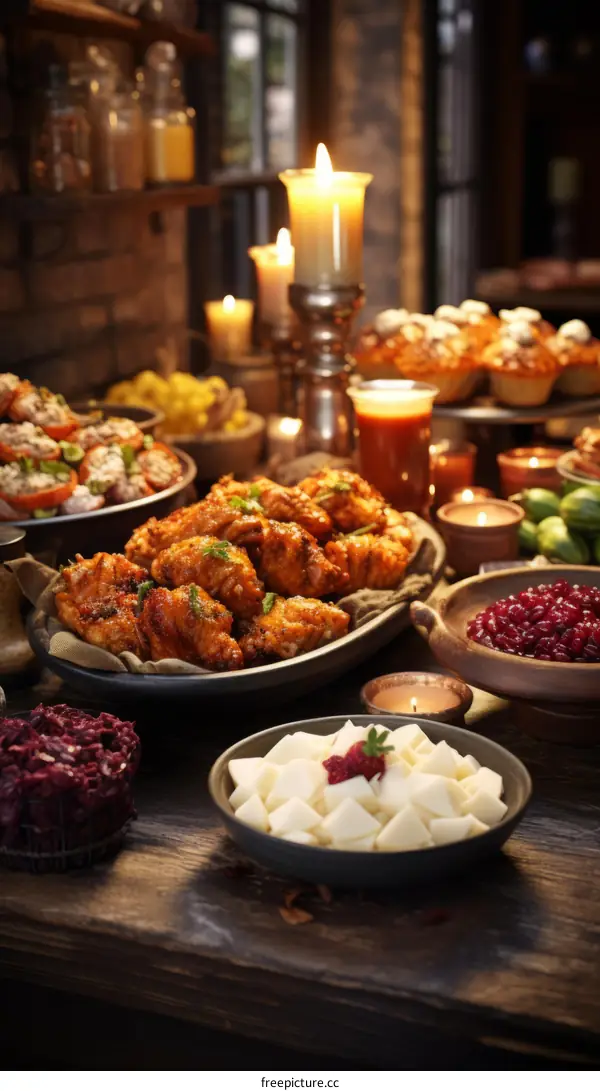 A delicious and hearty meal of chicken, potatoes, and vegetables