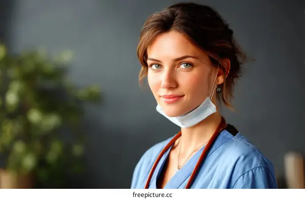 Female Medical Professional Portrait