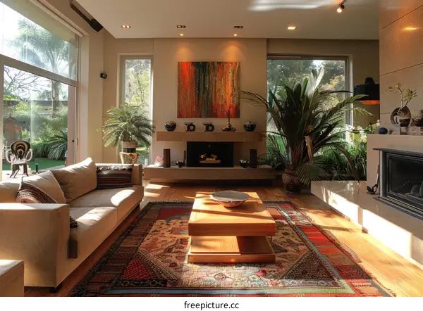 Modern Living Room Design: Comfort and Style United