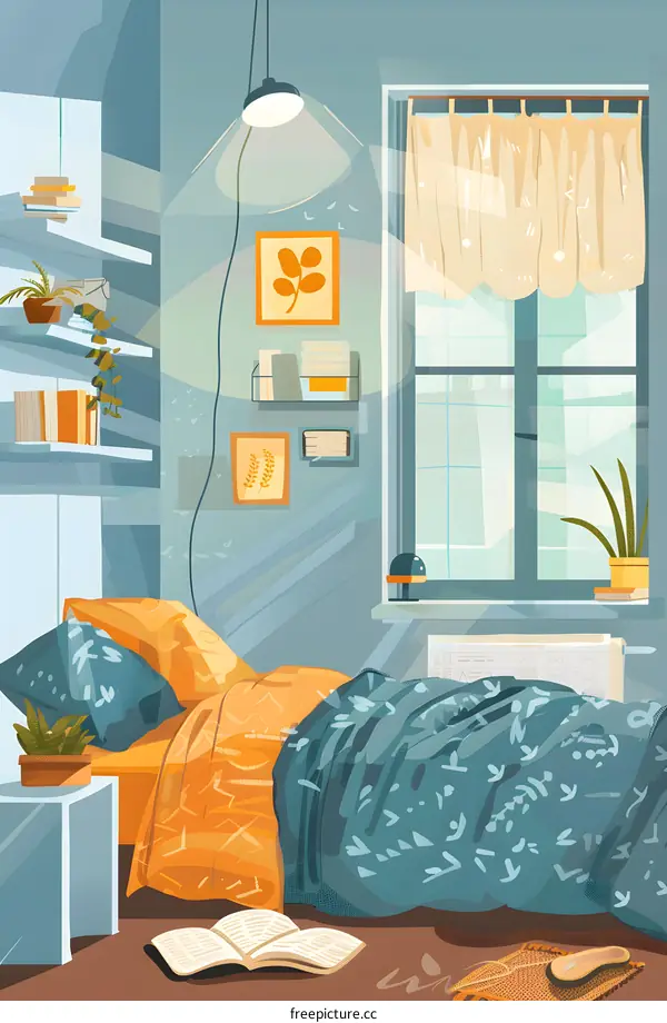 Cozy Bedroom Interior Design with a Window