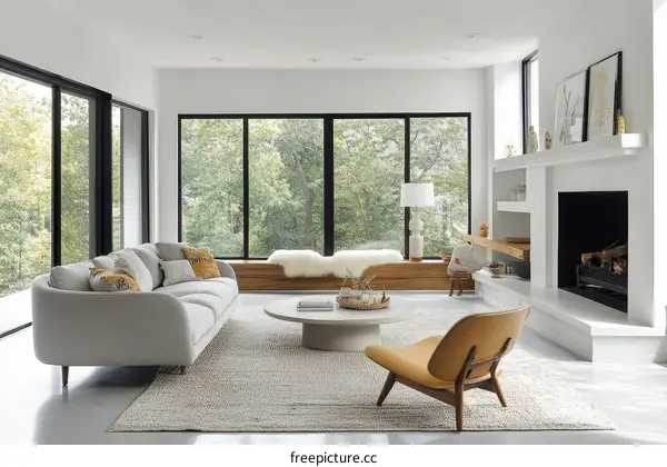 Modern Contemporary Living Room Interior Design