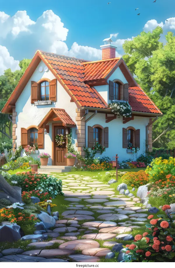 Charming Cottage in a Serene Garden