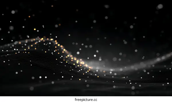 Abstract Digital Wave Technology Background